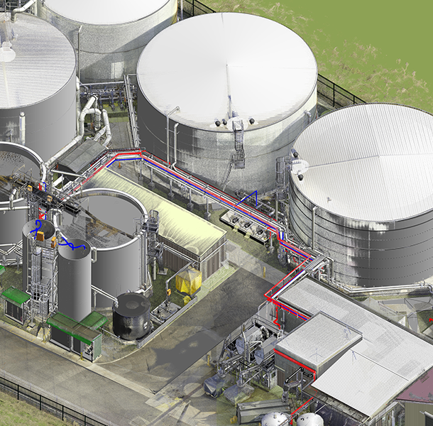 Scan to BIM for Industrial Plant - Texas
