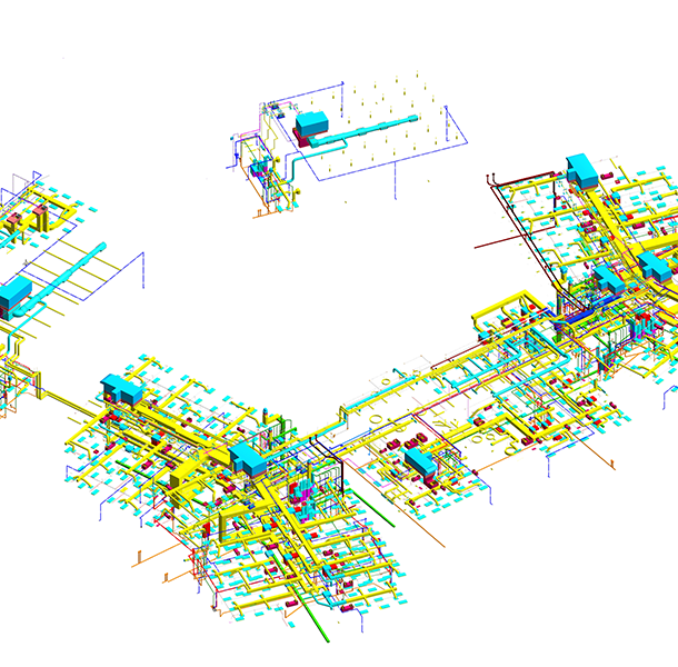 MEP BIM for School Construction Project - Texas