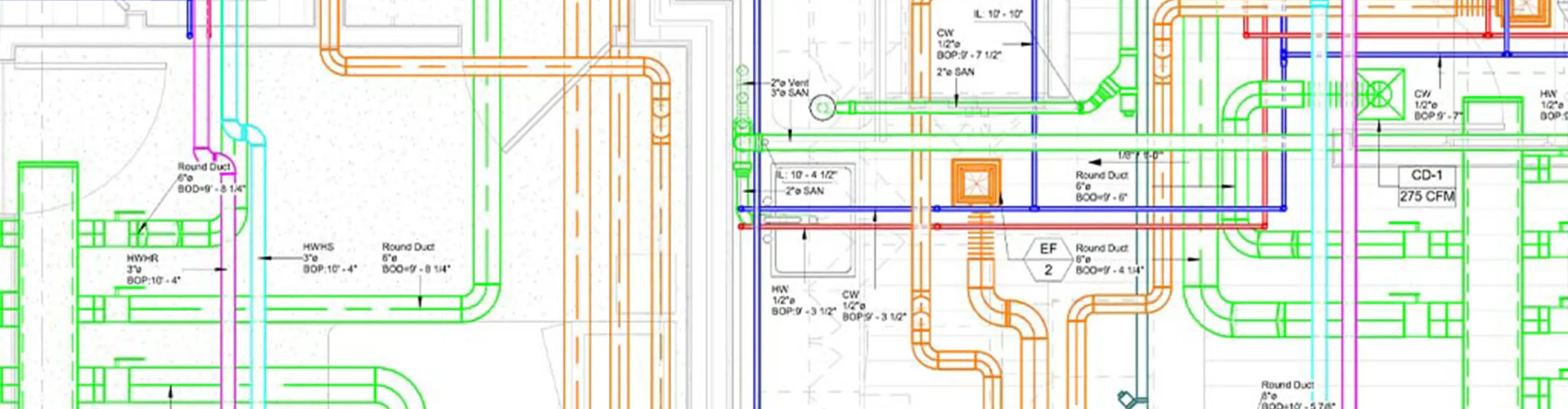 MEP As-built BIM model