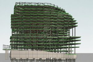 Tekla Structural BIM Modeling for Hospital Facility Texas.