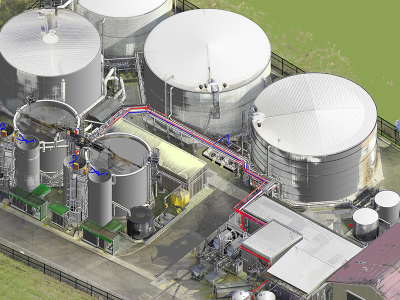 Scan to BIM for Industrial Plant - Texas